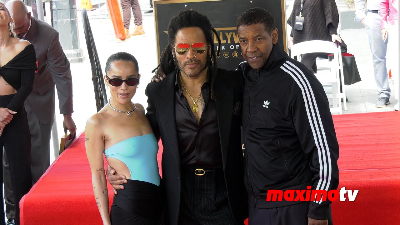 Lenny Kravitz honored with a star on the Hollywood Walk of Fame