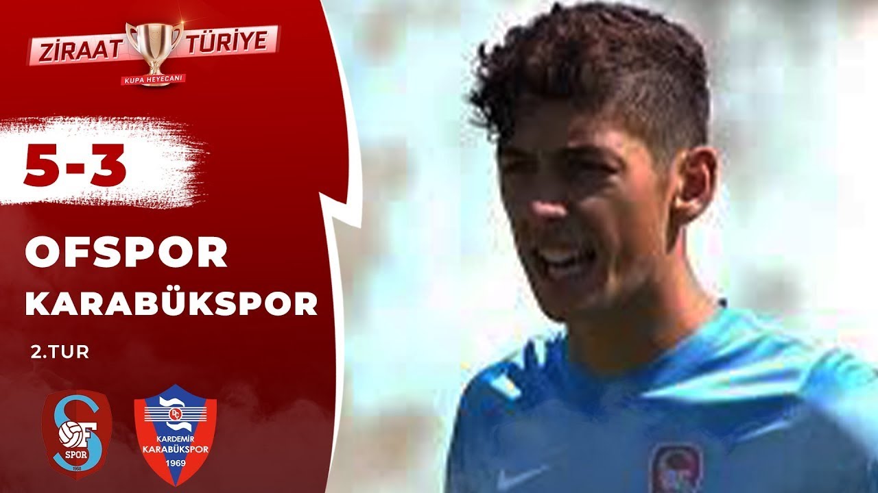 Ofspor 5-3  Karabükspor Maç Özeti (Ziraat Türkiye Kupası 2.Tur) 20.09.2016