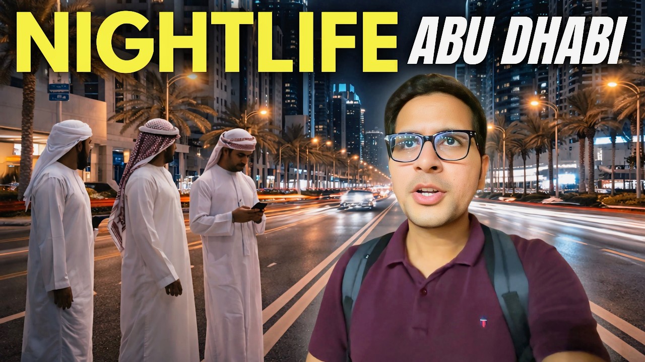 Inside ABU DHABI'S Classy NIGHTLIFE 🇦🇪