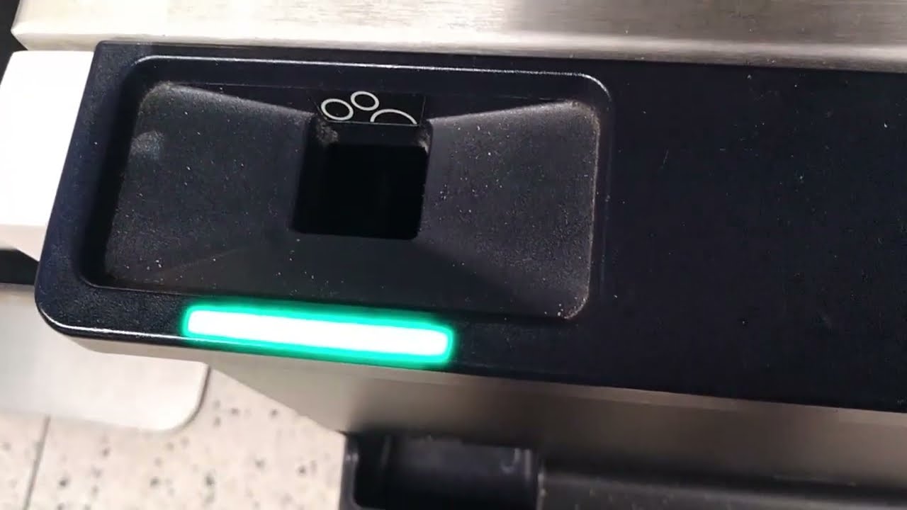 DN Self Checkout at M&S Foodhall in London ST Pancras