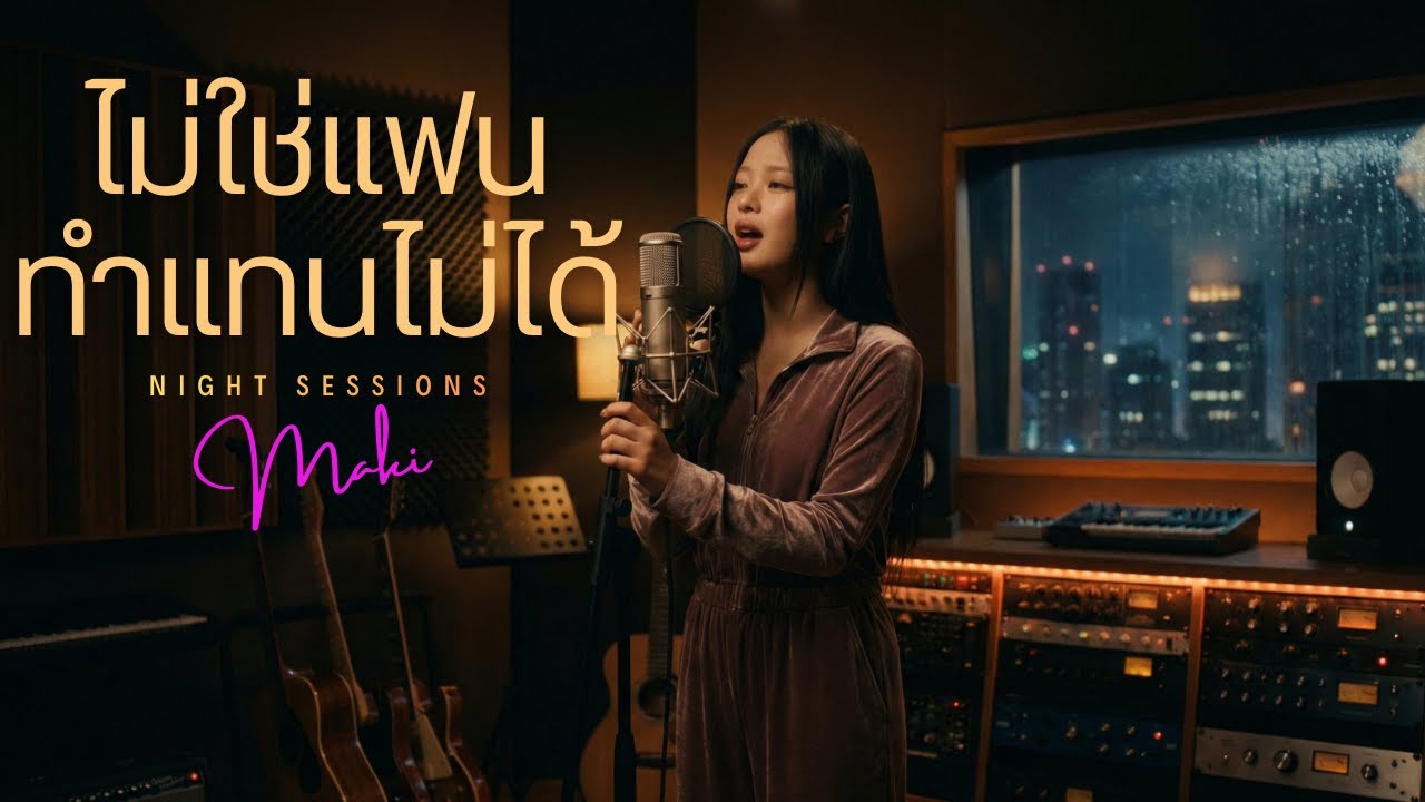 ไม่ใช่แฟนทำแทนไม่ได้ - ตั๊กแตน ชลดา (R&B Ver.) | Cover by Maki