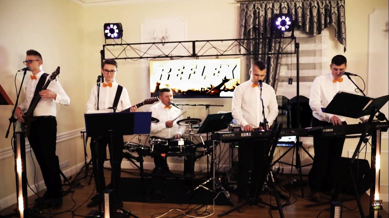 Zespół REFLEX- Żegnaj Ameryko (cover Chrola & Szurpik) | Studio b-Art | 4K | Zespół na wesele