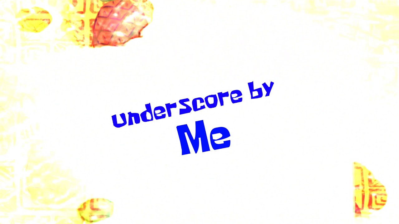 Spongebob Music: Porous Pursuit (underscore)