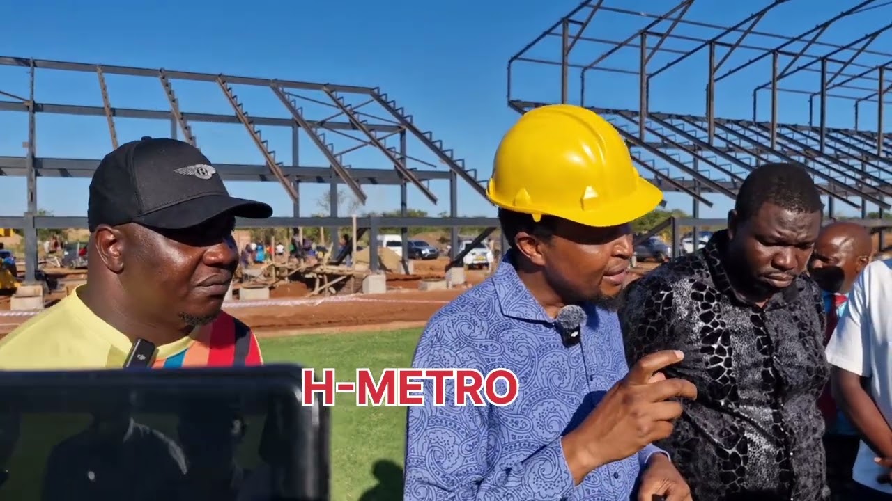 Президент ZIFA Нкобиле Магвизи посетил стадион Чахванда в Квекве