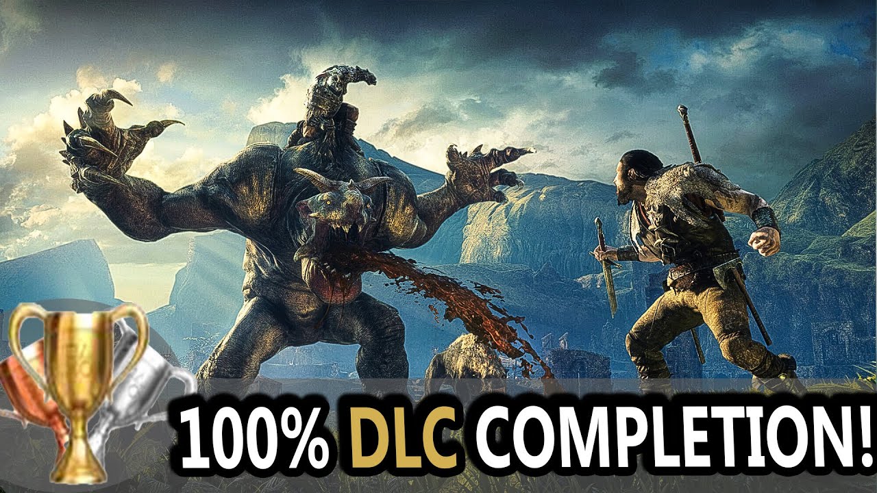 MIDDLE-EARTH: Shadow of Mordor (Lord of the Hunt DLC) 100% Completion  all trophies (PS4/PS5)