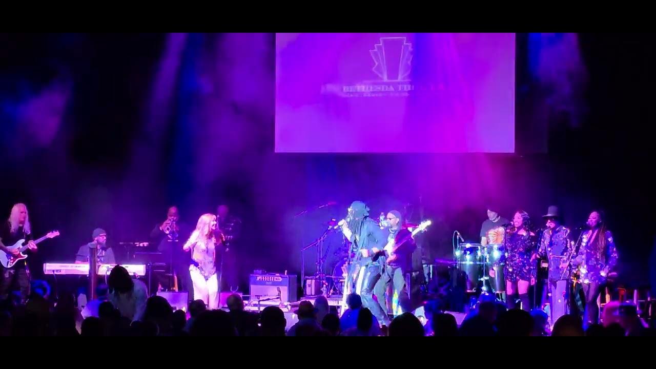 Rick James Stone City Band sings 