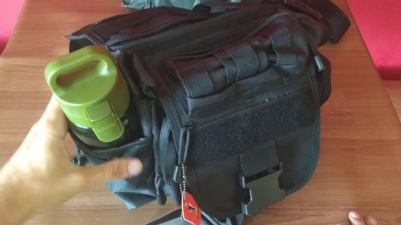 Unboxing Bolsa Urban + Garrafa Atomic 830 Invictus + Bolso Rota Extrema