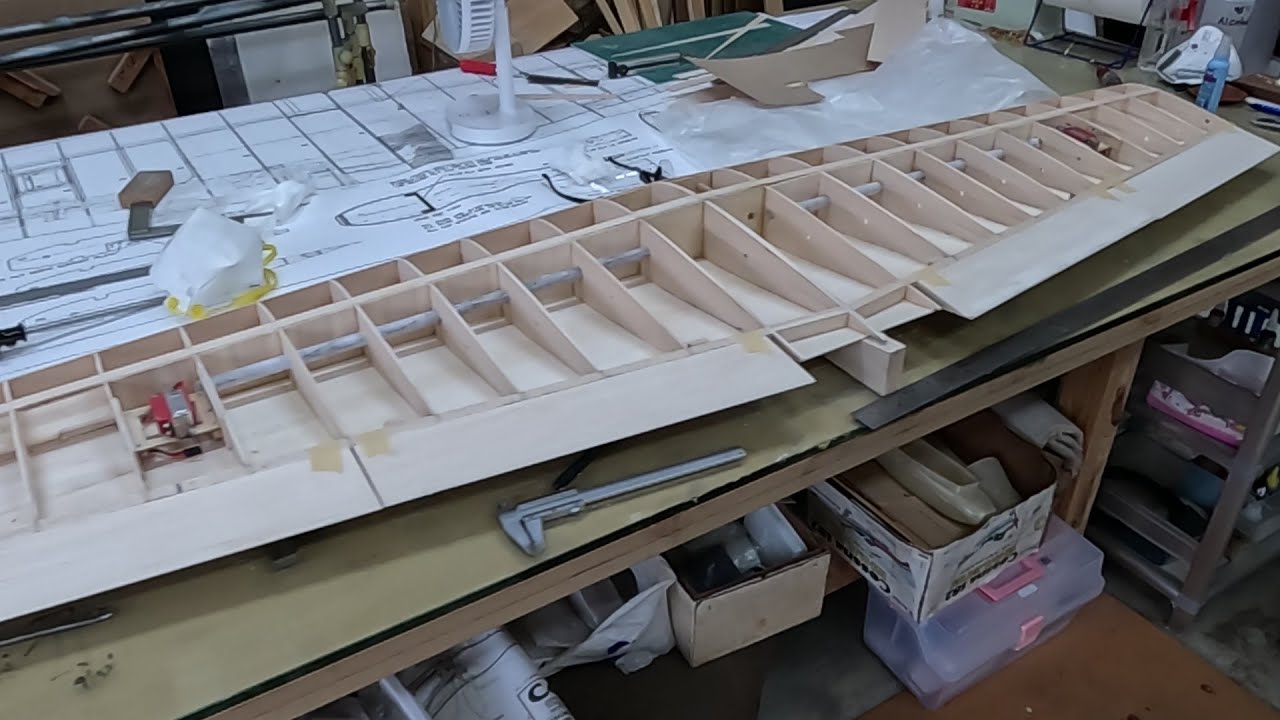 DR-107 One Design RC plane build, Update #6, Flaps and Ailerons
