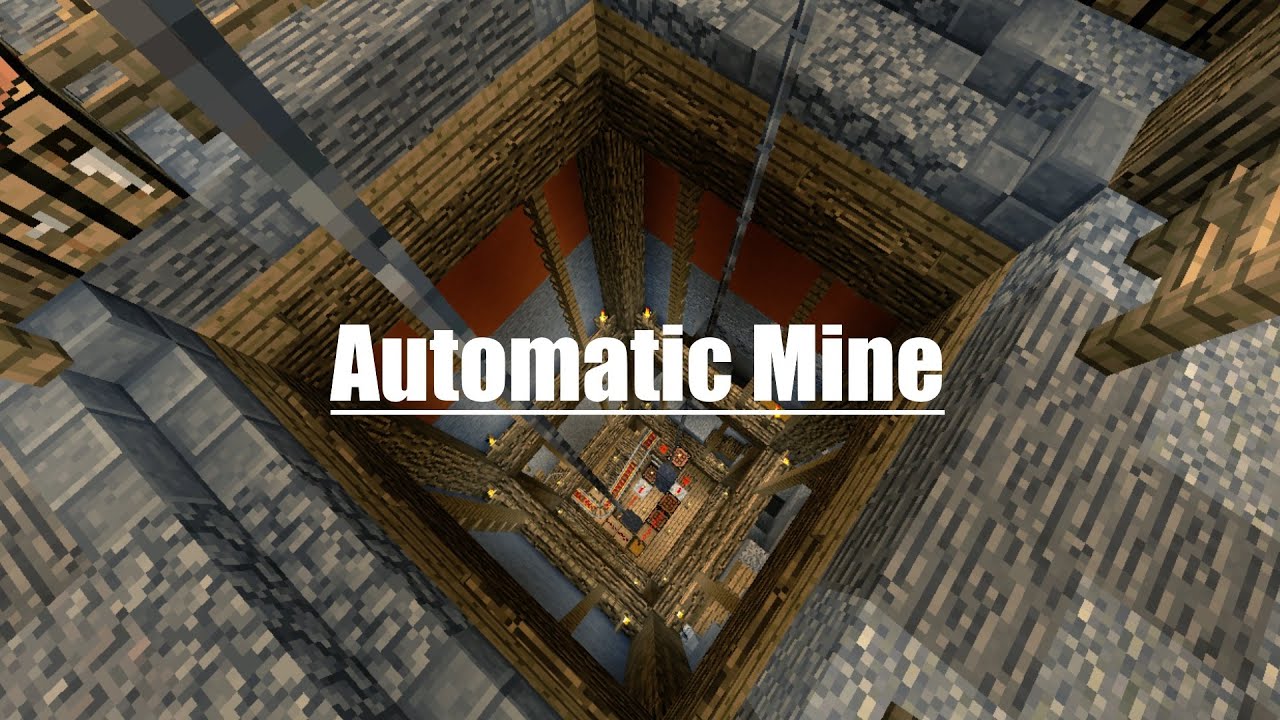 How To Make an Automatic Mine on Minecraft Tekkit/Texxit Tutorial