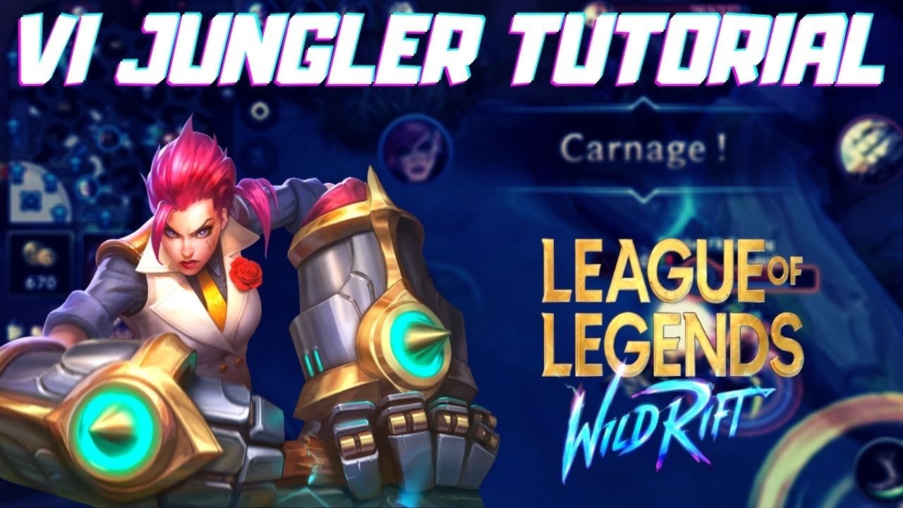 TROUVE TON MAIN #3 : VI JUNGLE TUTORIEL FR [ LoL Wild Rift ]