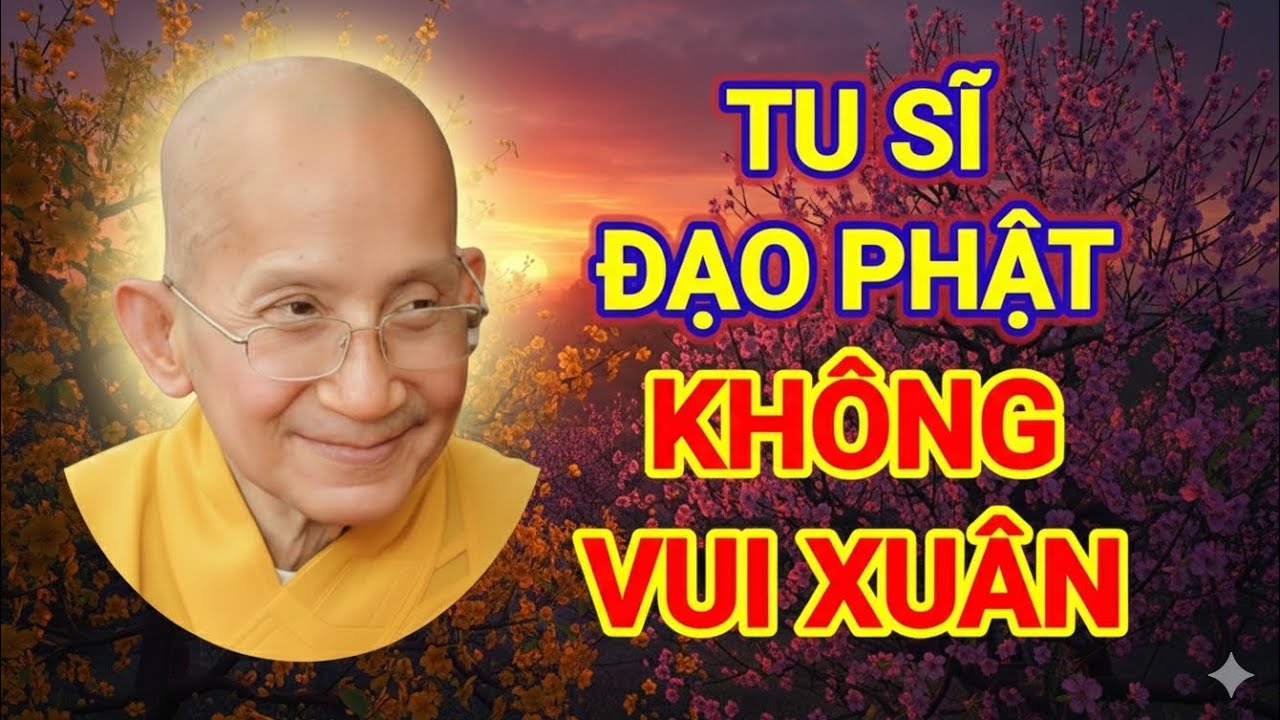 Tu sĩ không vui xuân đón Tết của thế Tục -  Chúng ta biết ơn bậc A La Hán Thích Thông Lạc 