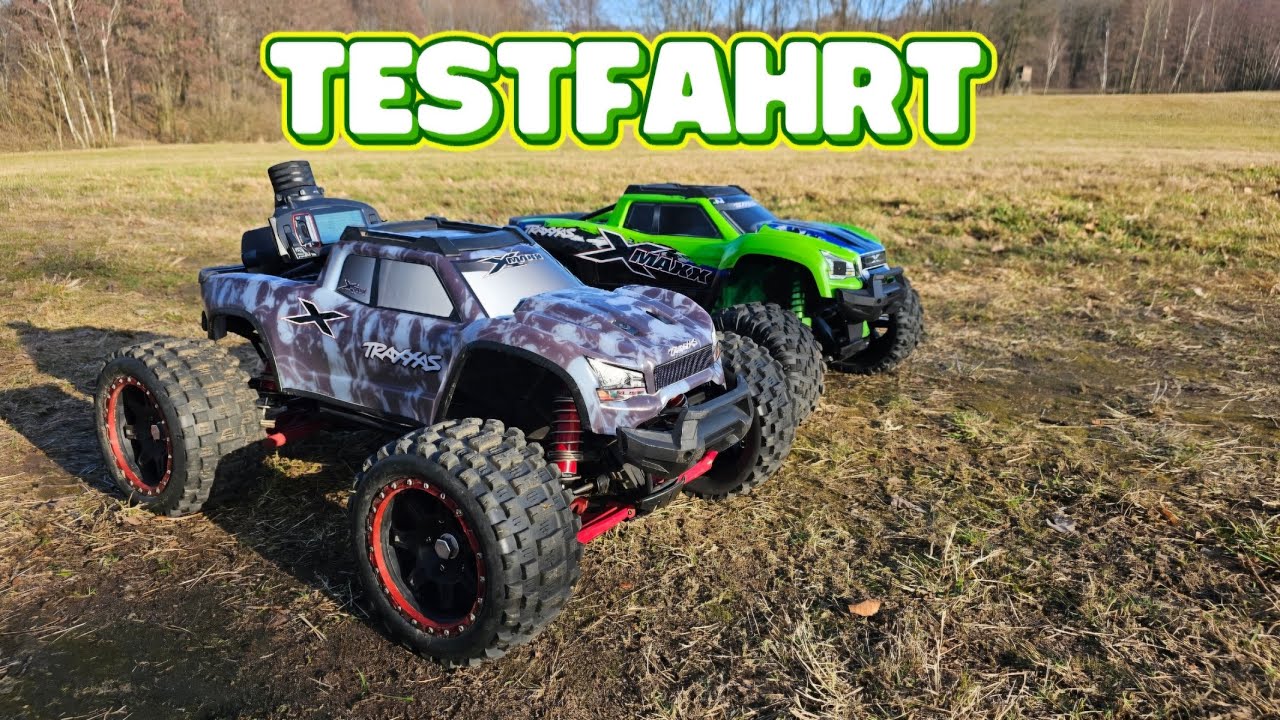 Traxxas X-Maxx Vergleich part two Stock vs.Tuning!