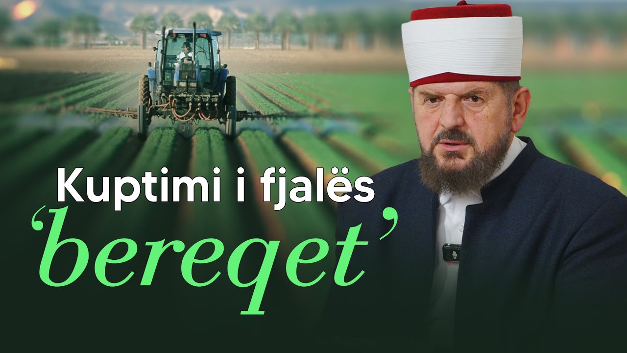 Kuptimi i fjalës ‘Bereqet’? - Dr. Shefqet Krasniqi