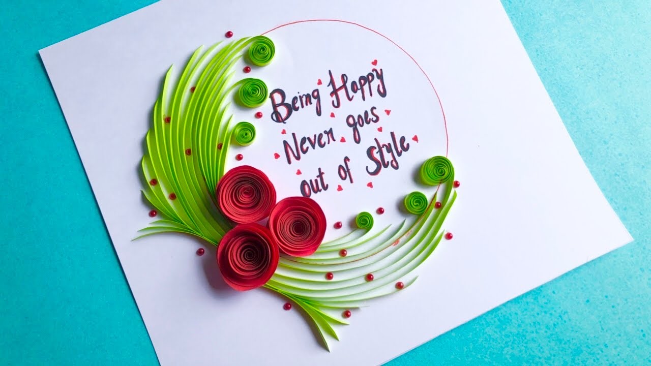 Diy Quilling wall hanging | quilling wallmate | diy wall hanging | salmarts