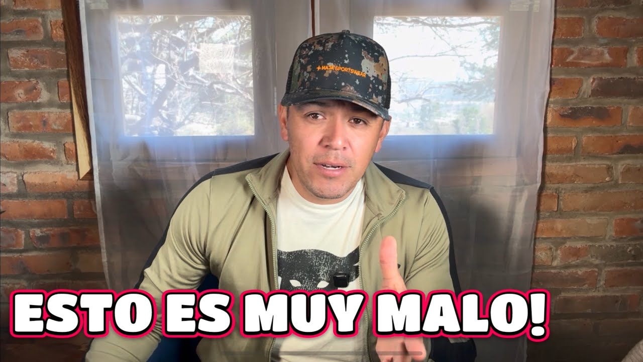 Tengo que avisarles esto, sé que muchos no lo saben. 