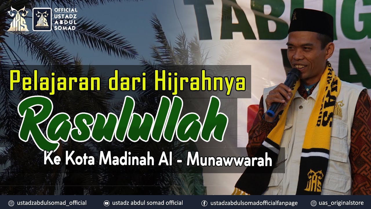 Pelajaran dari Hijrahnya Nabi Ke Kota Madinah | Kebun Kurma, Madinah | Dr. Ust. Abdul Somad, Lc., MA