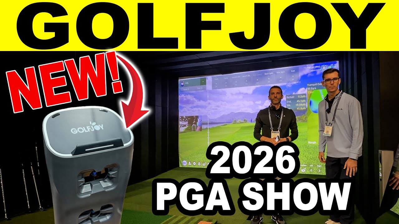 GolfJoy 2026 PGA Show Updates! NEW Spica 3 Lite, GR3 PRO, & Golf Simulator Software Graphics!