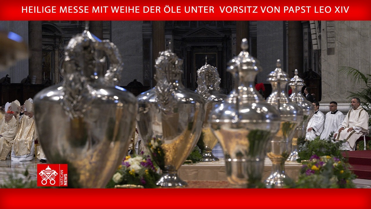 Papst Leo XIV.: Chrisammesse - 2. April 2026