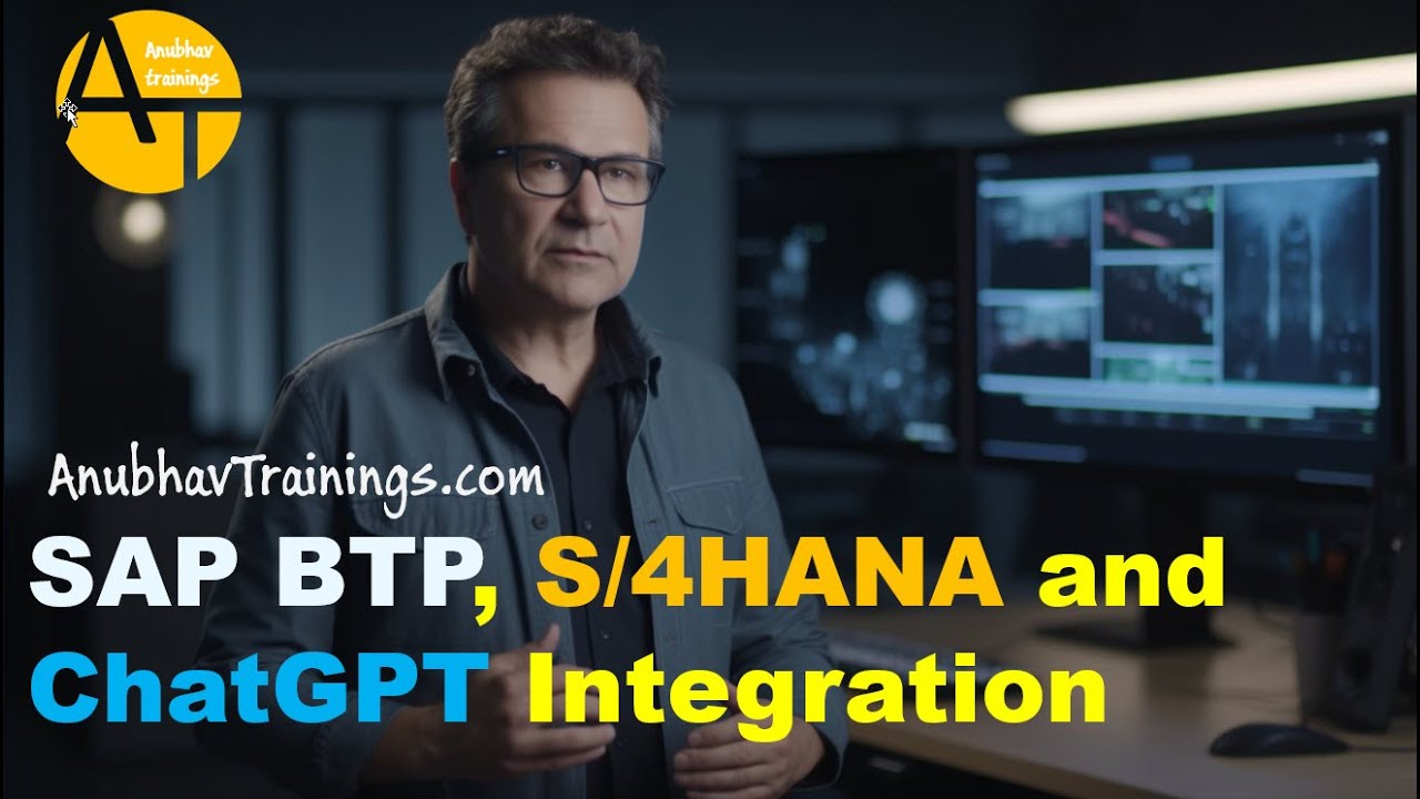 E01 Интеграция S4HANA Chat GPT BTP Введение | Изучение соединения с S4HANA, Chat GPT/BTP