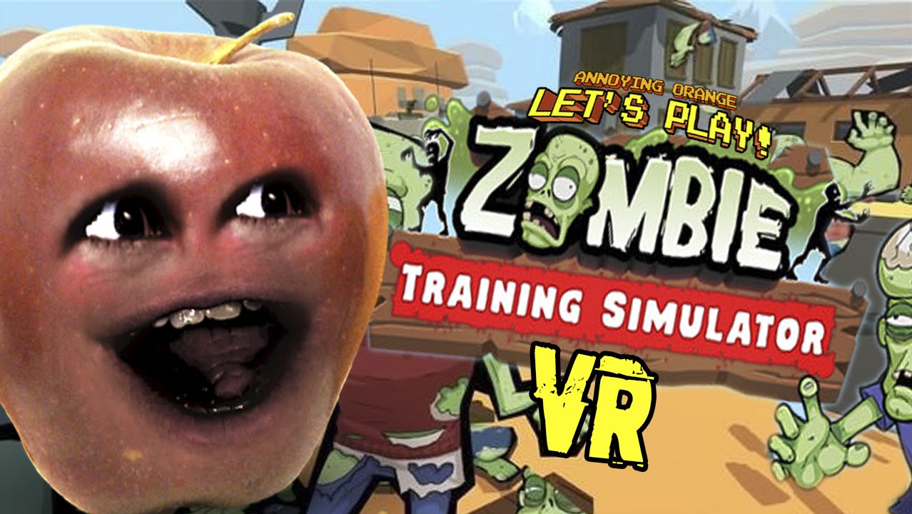 Midget Apple Plays - Zombie Training Simulator (VR) HTC Vive