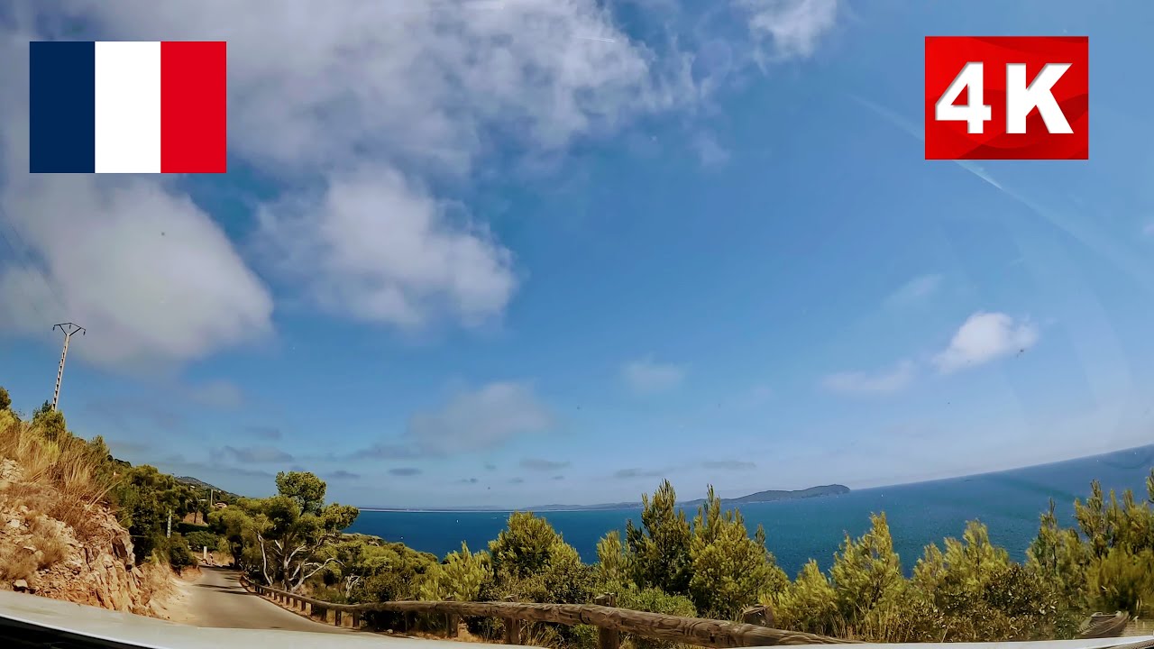 Drive Through Toulon, French Riviera