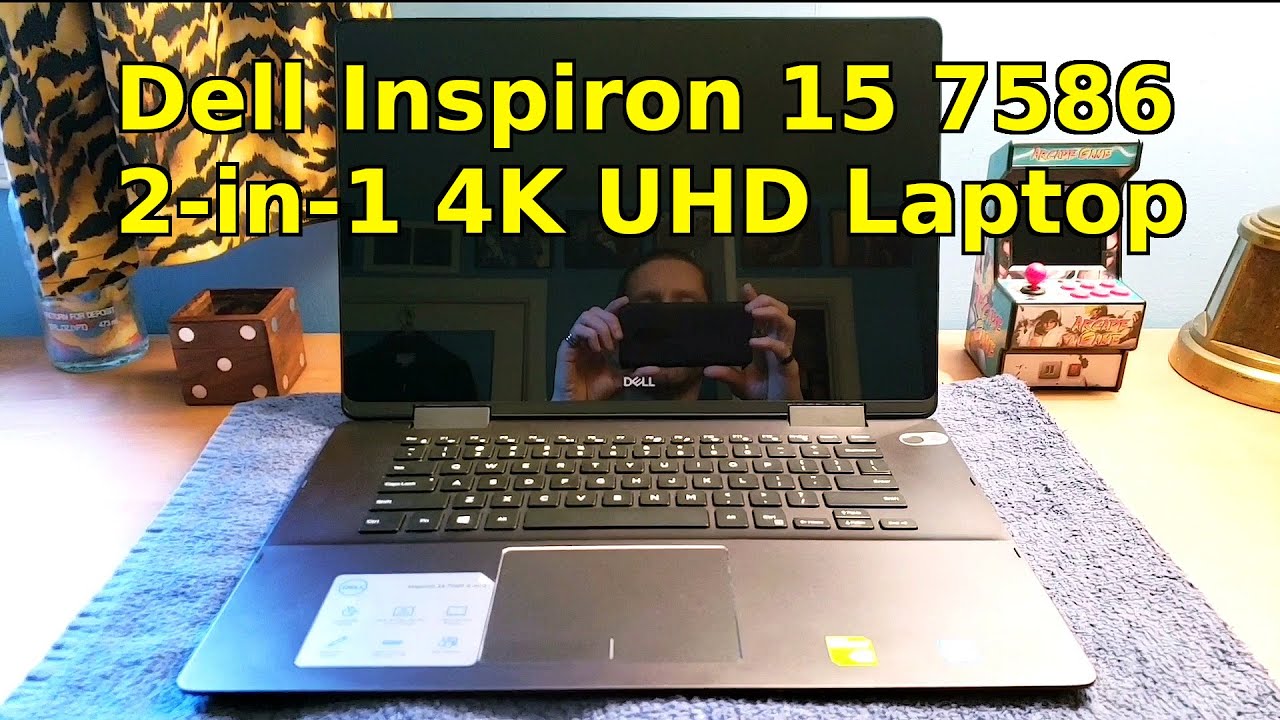 Dell Inspiron 15 (7586) 7000 2 in 1 4K UHD Touch Screen Black Edition Laptop Computer Review 💻