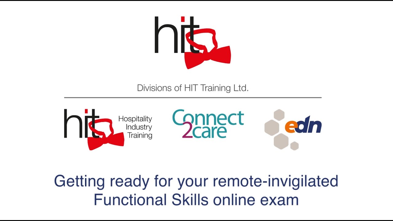 Getting ready for your remotely-invigilated Functional Skills exam