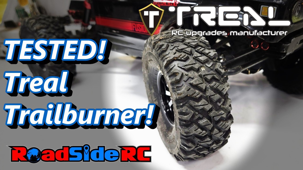 Can this TREAL RC Crawler Tire Perform?  TESTING the Treal Trailburner 1.9