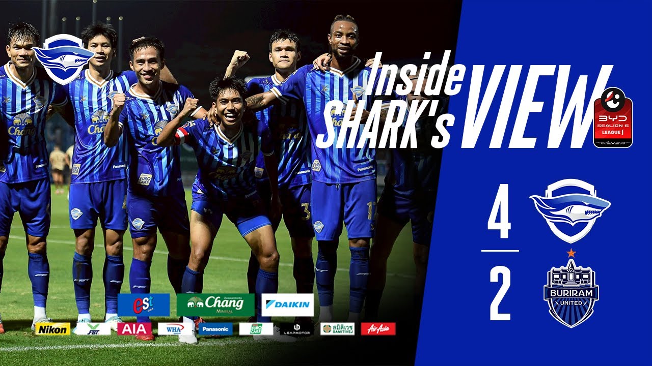 🎥 Inside Shark's View | ไทยลีก 25/26 | ชลบุรี เอฟซี 4-2 บุรีรัมย์ ยูไนเต็ด