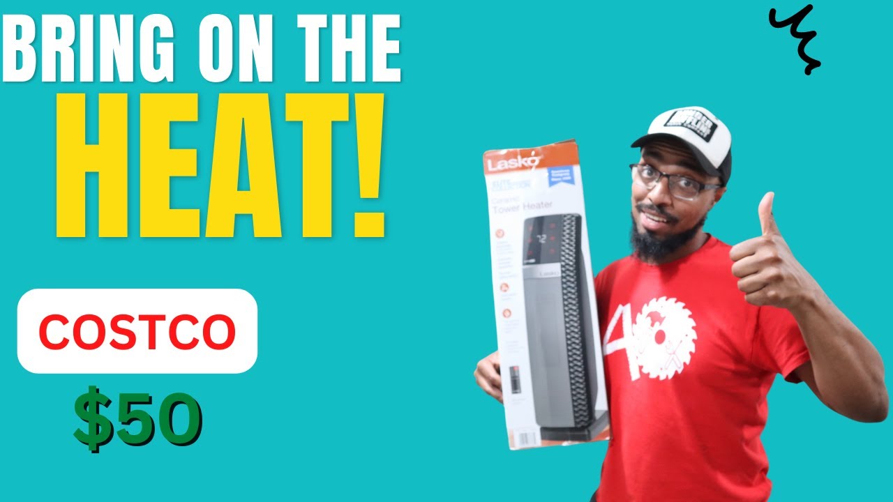 Lasko 22 Inch Ceramic Tower Heater REVIEW!