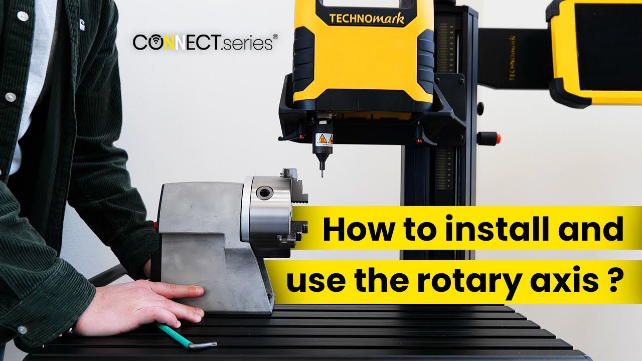 Connect.series : How to install and use the rotary axis ?