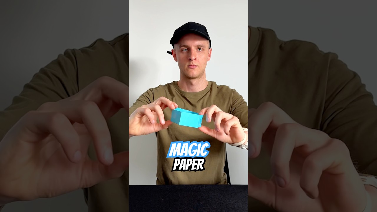 Magic Paper Origami 🪄 DIY Illusion Paper Craft
