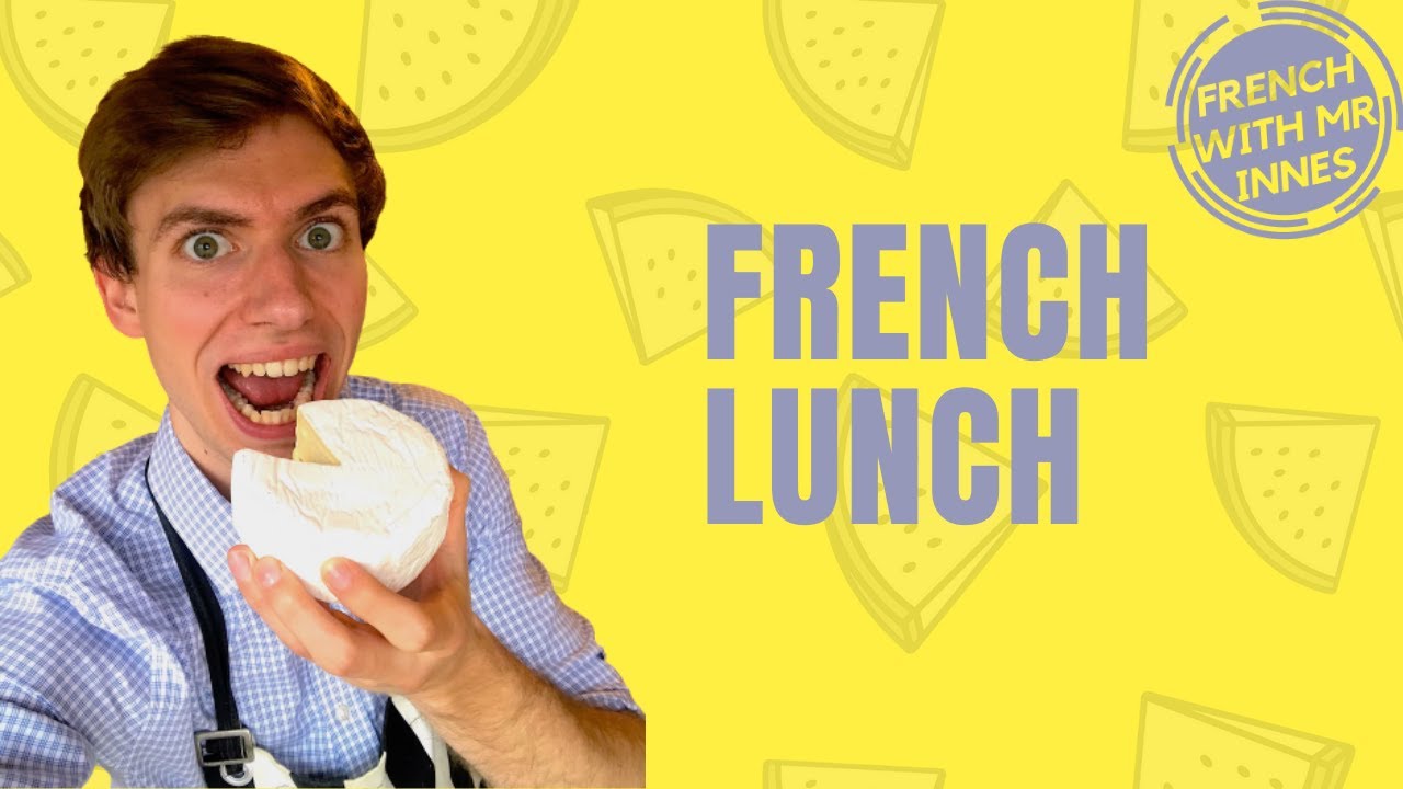 LUNCH FOOD // Learn French Basics Day 20 - for beginners and kids