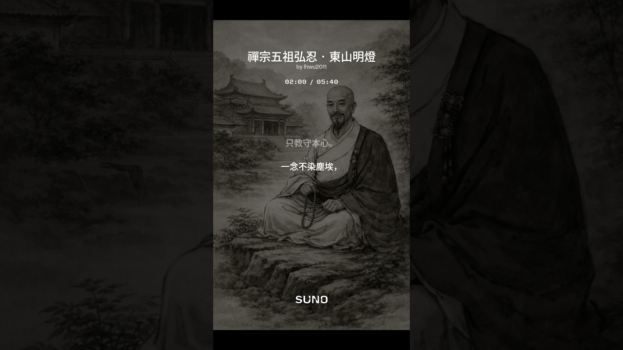 禪宗五祖弘忍 · 東山明燈