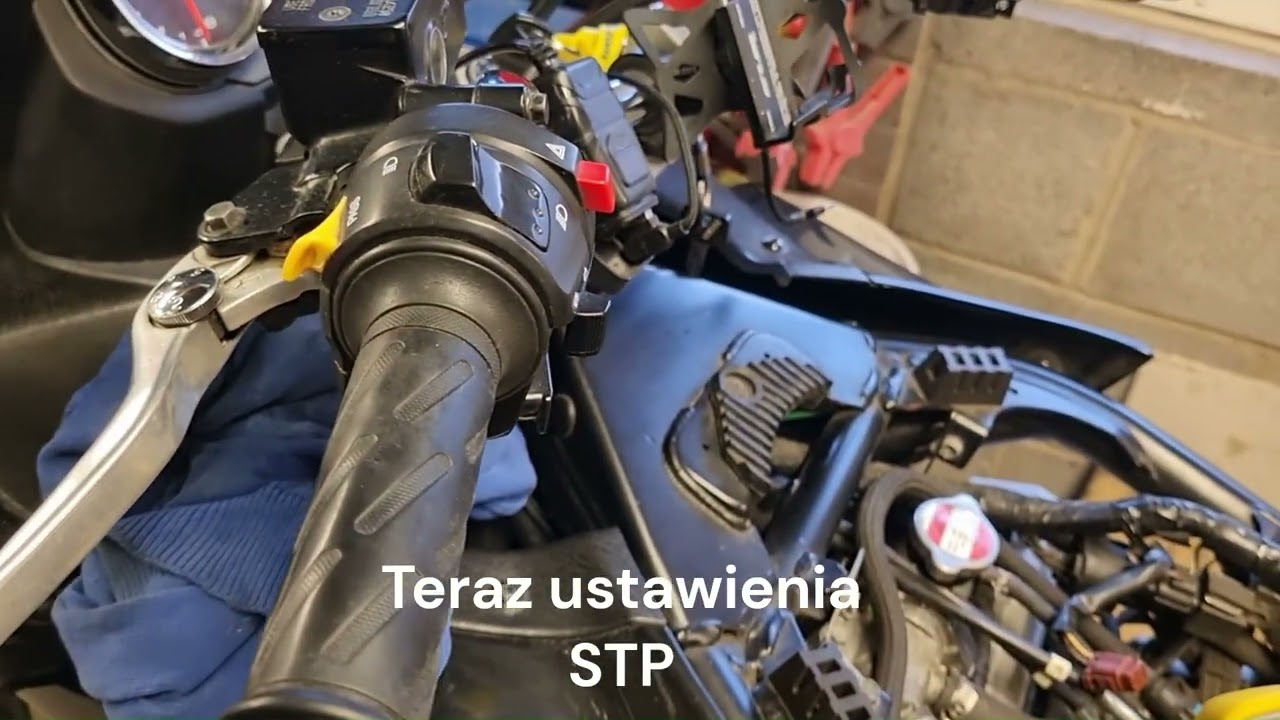 Suzuki Bandit GSF 1250 Tryb serwisowy TP STP