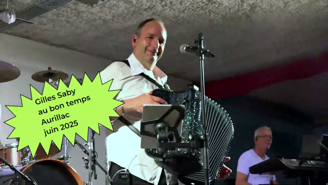 Gilles SABY au bon temps Aurillac juin 2025 Baïons portugais