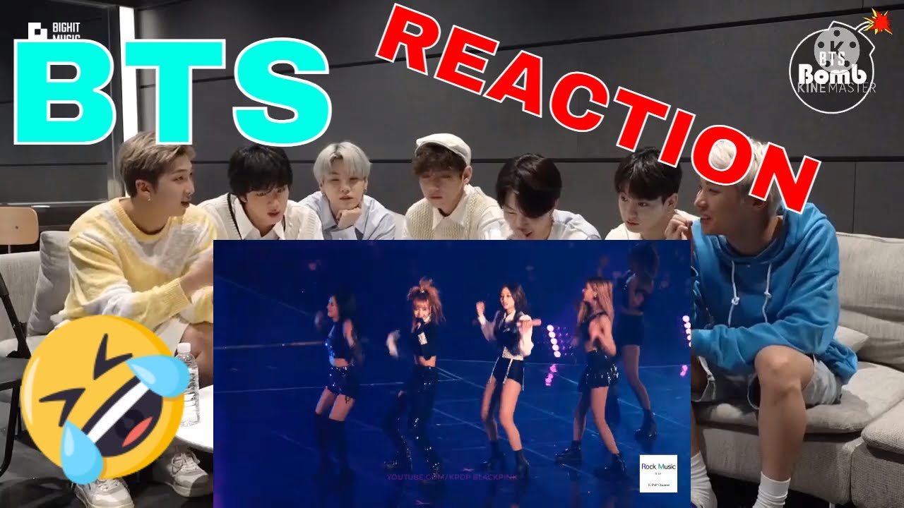 😍BTS Reaction To Blackpink😍 