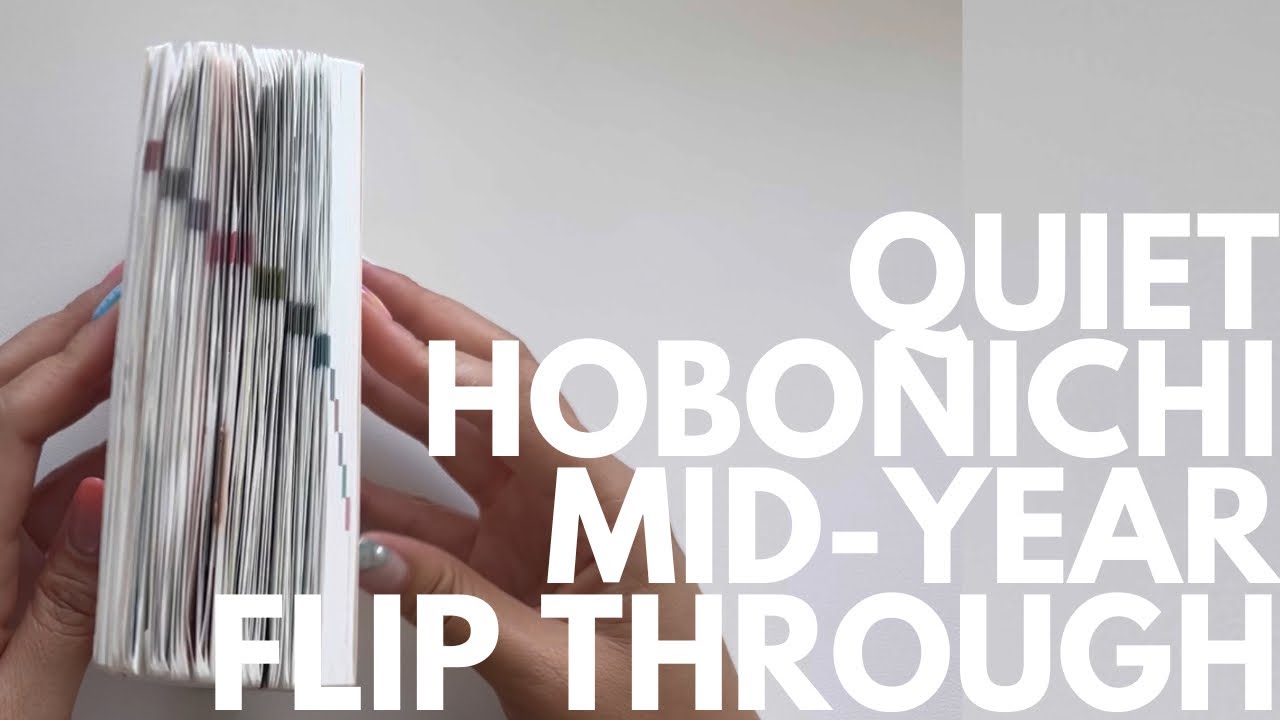🤫 Quiet Crinkly Flip-Through of my Hobonichi A6 Photo Journal
