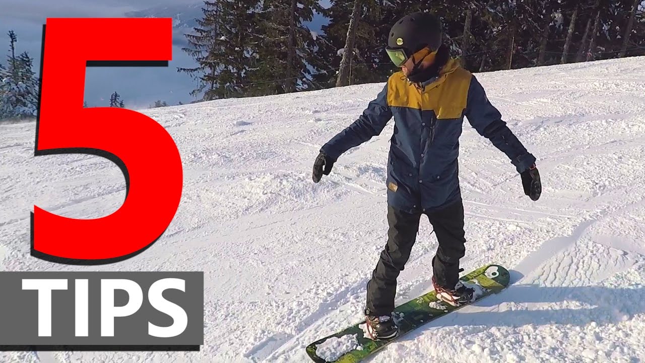 5 Tips for Linking Beginner Snowboard Turns