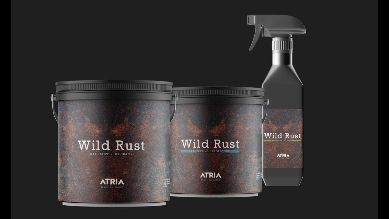 WILD RUST RUGGINE (ENG)  Corten effect single-component decorative coating (rust) or copper.