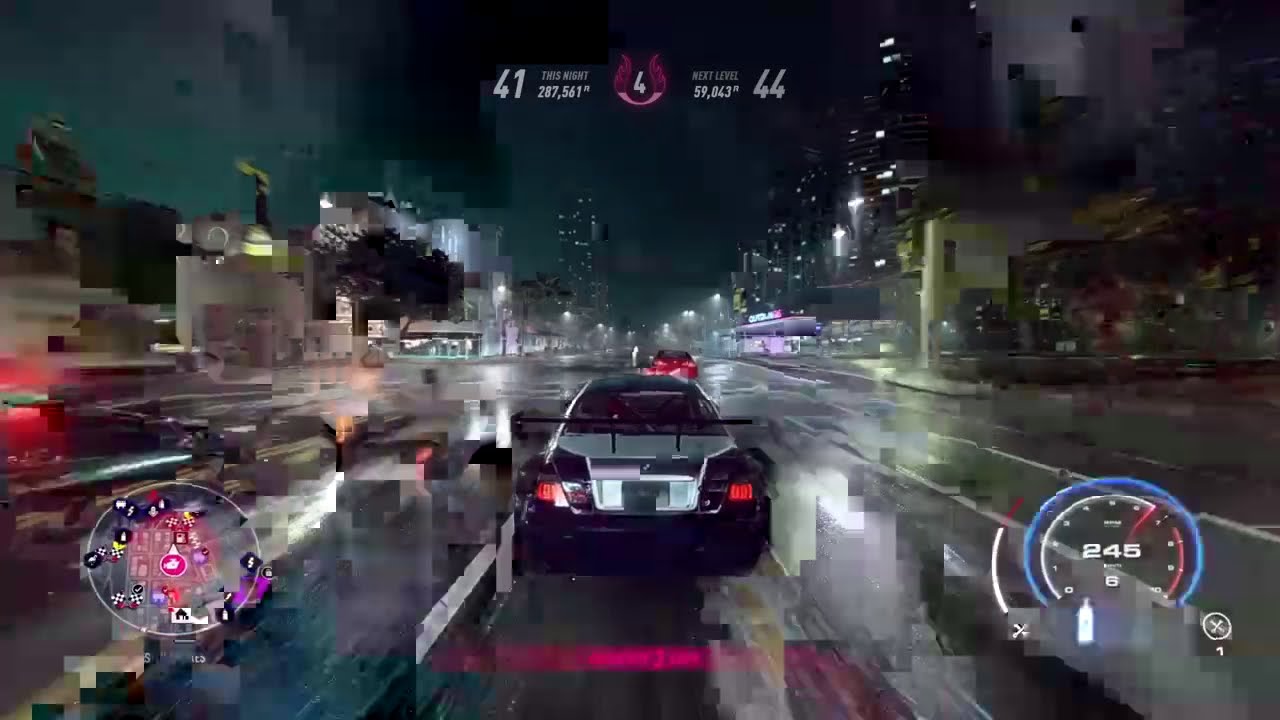 NFS HEAT Intense Cop Chase BMW M3 GTR (Nearly Got Busted)
