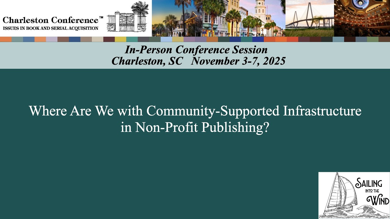 Where Are We with Community-Supported Infrastructure in Non-Profit Publishing?