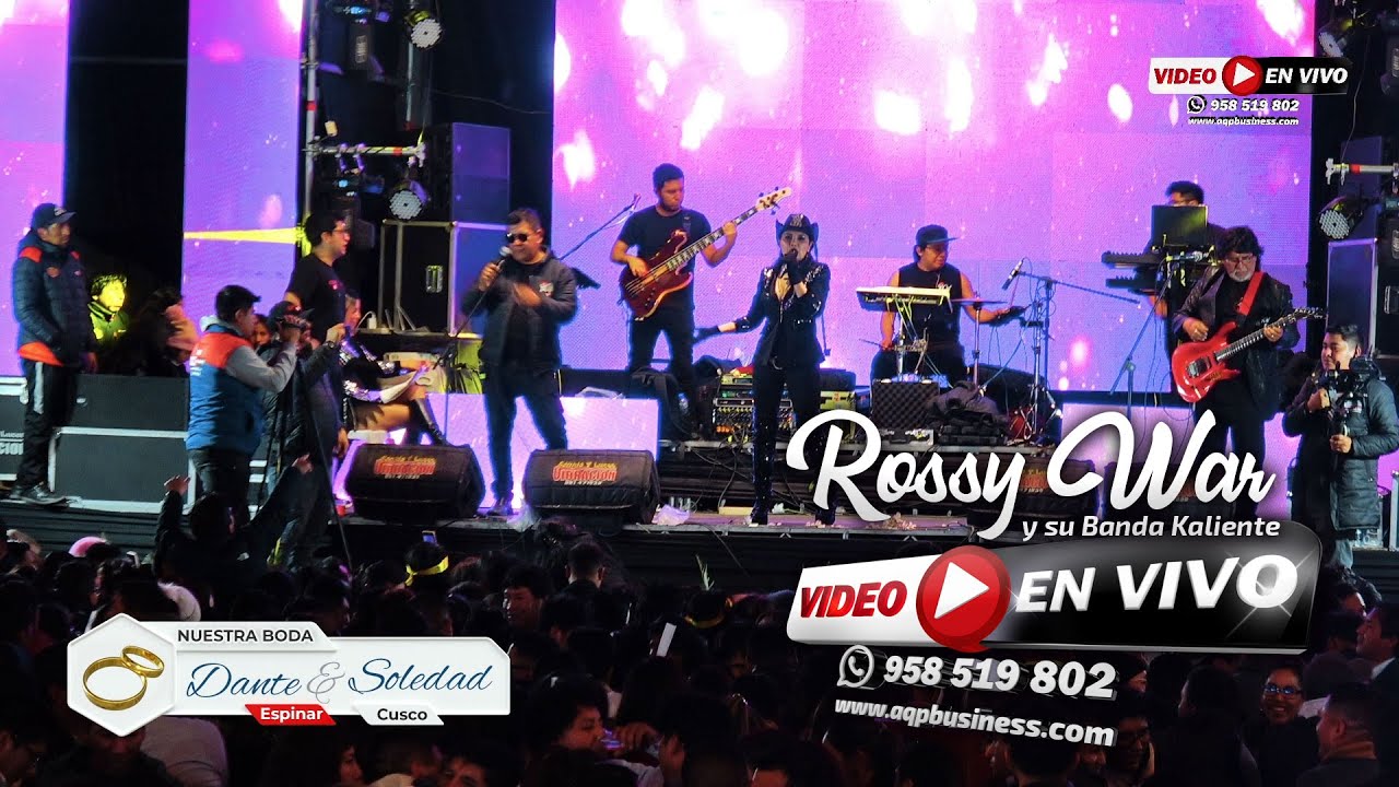 Rossy War y su Banda Kaliente en la Boda de Dante y Soledad - Espinar