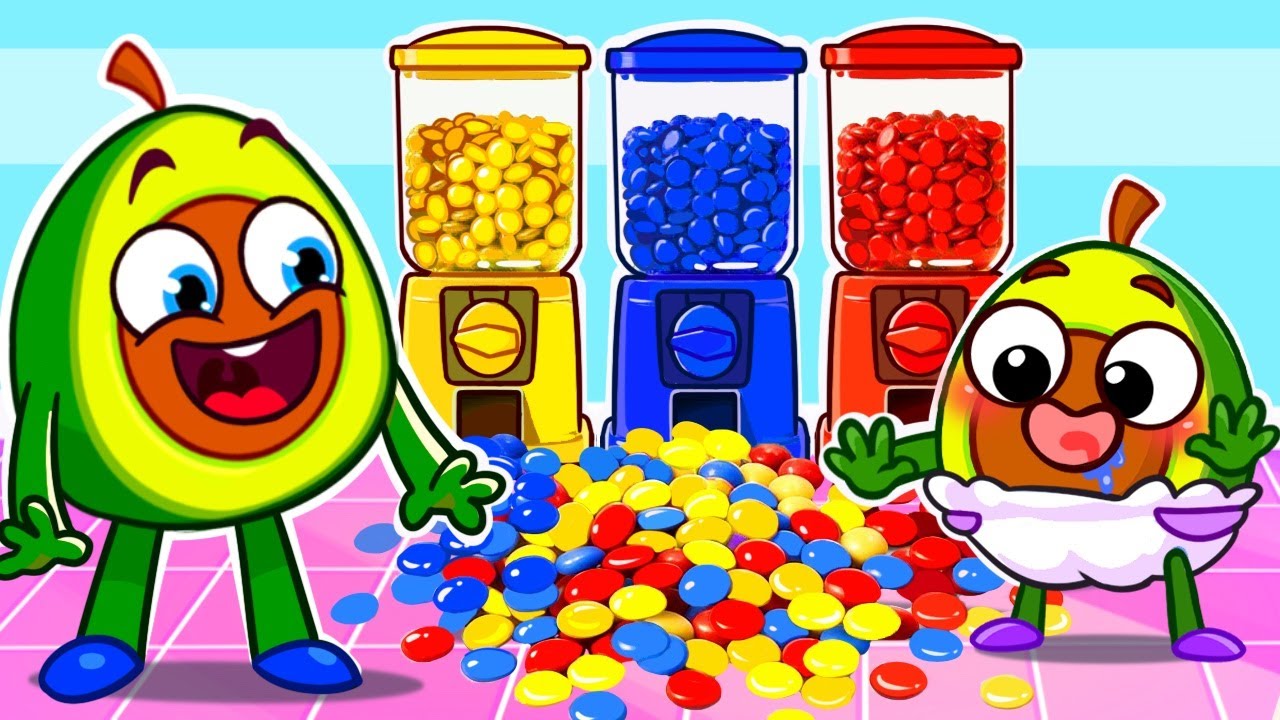 Giant Gumball Fun! 🧩🍬 Kids' Songs and Nursery Rhymes | Pit & Penny Land