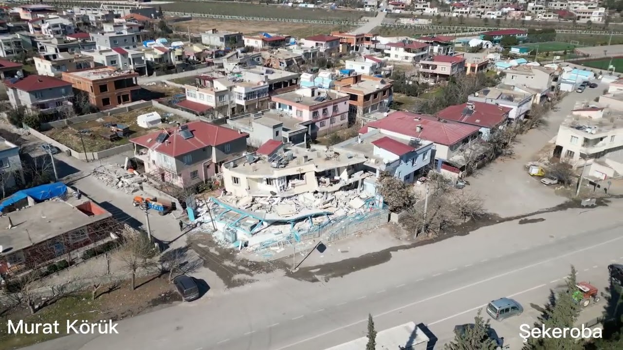 Kahramanmaraş depremi sonrası Şekeroba 1