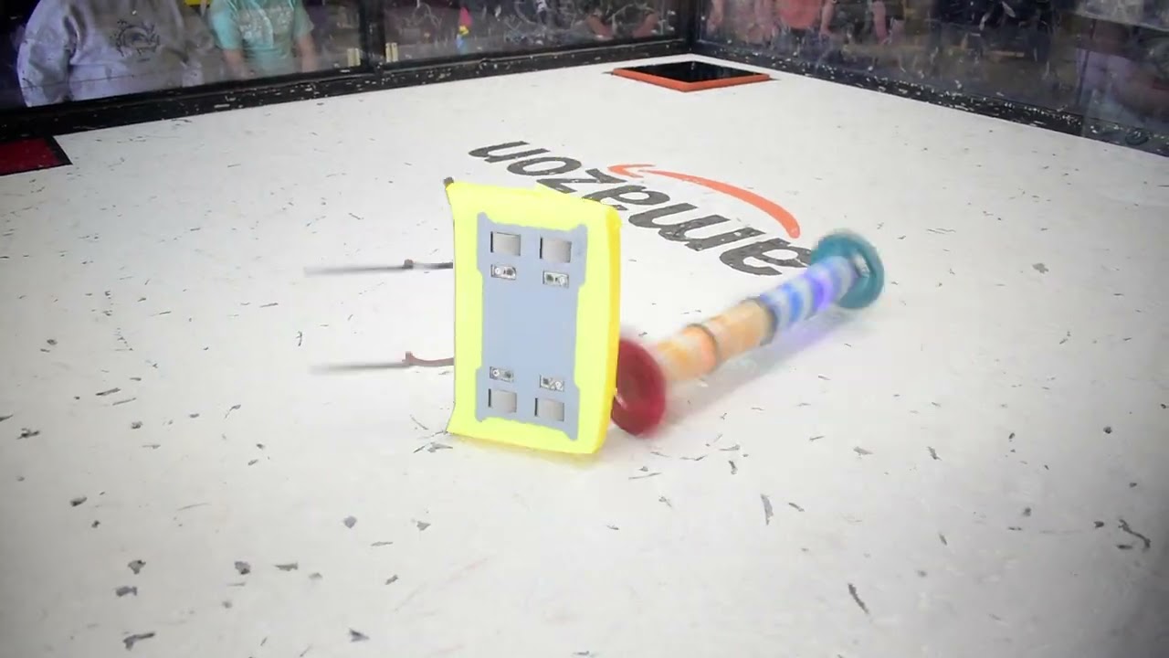 Brick vs. Noob Tube (WAR at Central Washington University 2026 Combat Robotics Beetleweight Fight)