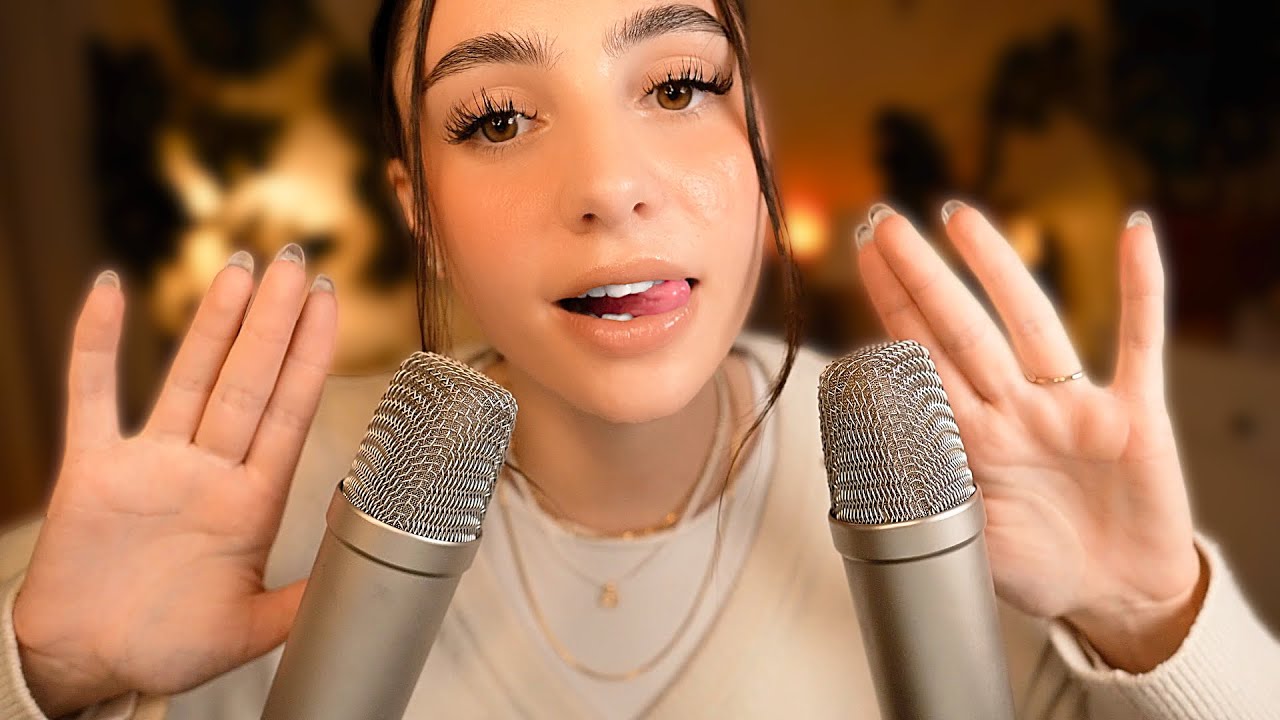 ASMR 3 часа мокрые звуки рта 👄 с шевелением пальцев и звуками рук 👋🏼 Без разговоров 🤫