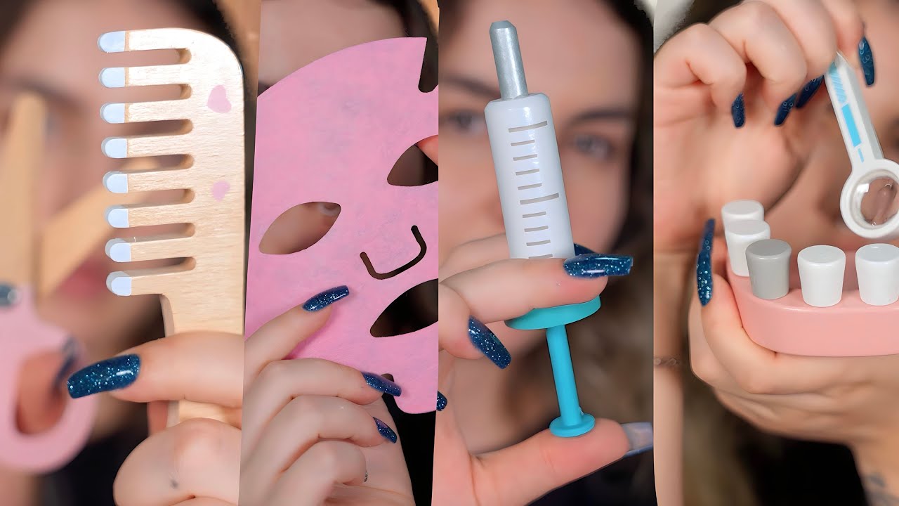 ASMR para DORMIR TE HAGO DE TODO (Barbería, Peluquería, Limpieza Facial, Doctora, Dentista)