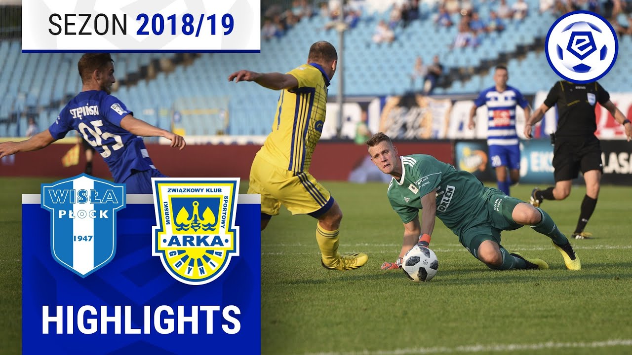 Wisła Płock - Arka Gdynia 1:3 | SKRÓT | Ekstraklasa 2018/19 | 5. Kolejka