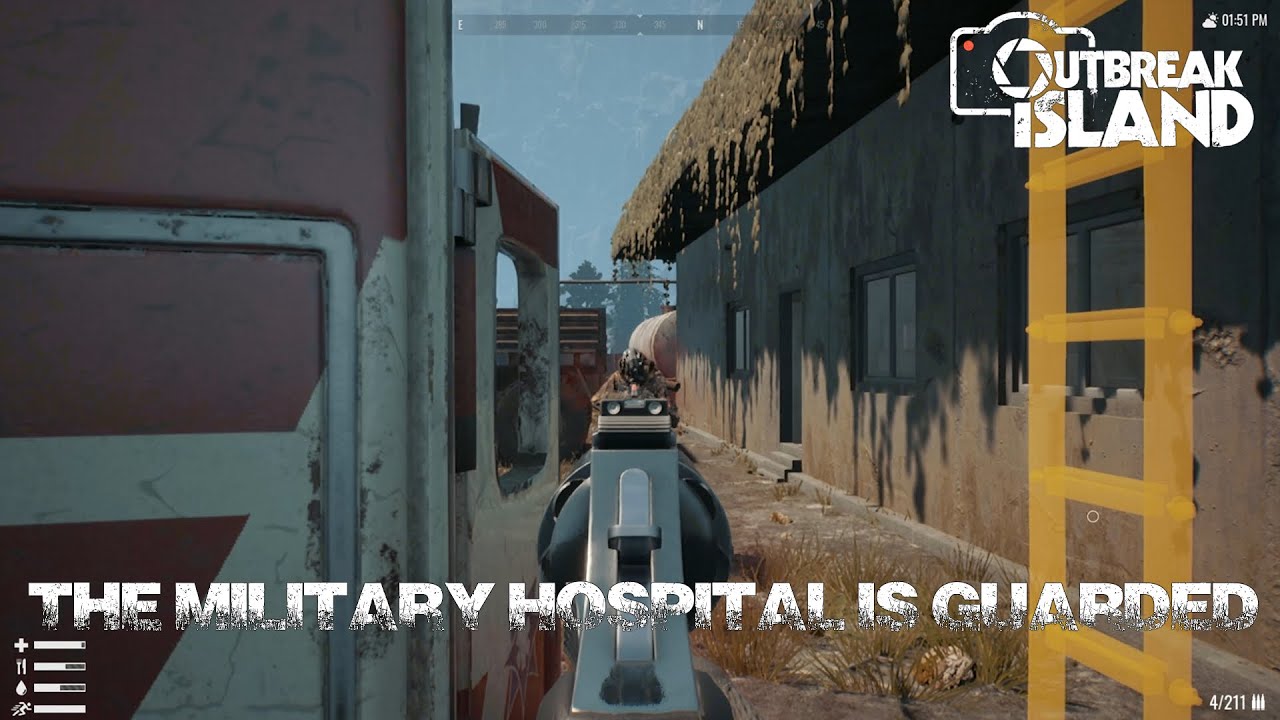 Outbreak Island - The Military Hospital Is Guarded